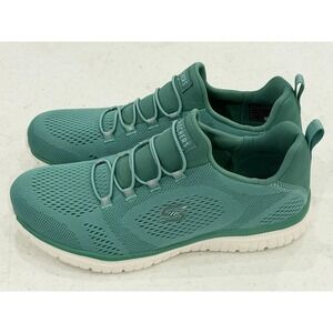 Sketchers Women's Sneakers Size 7.5 Sage Virtue Washable Mesh Slip Ons Bungee
